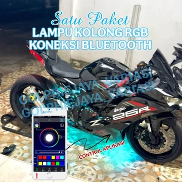 Paket Lampu Kolong Smart RGB Cocok Semua Motor Tahan Air Lampu Kolong Rgb Smart Vario Ninja