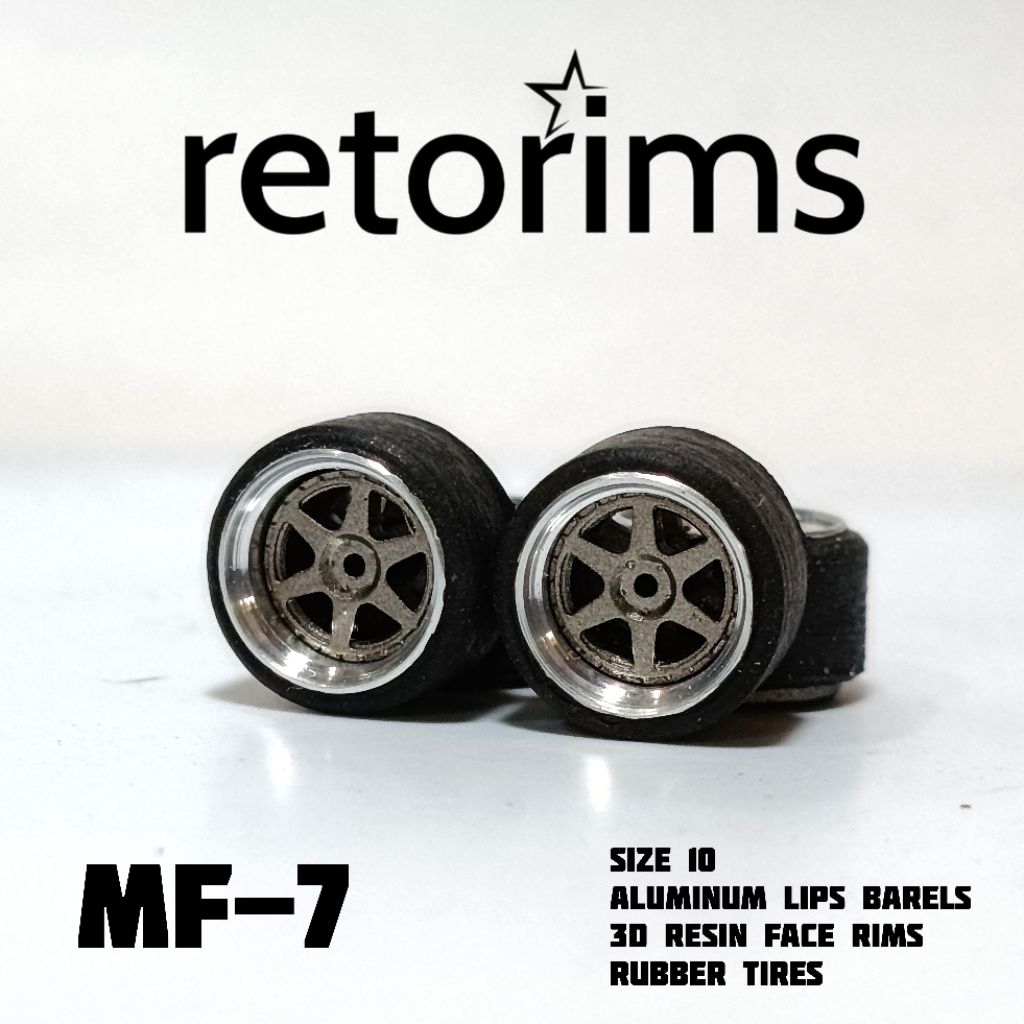 Jual ban karet diecast 164 retorims MF7 | Shopee Indonesia