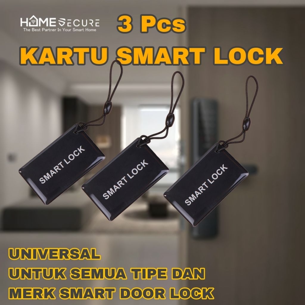 Jual 3 Pcs Kartu Smart Door Lock Universal Untuk Semua Tipe dan Merk ...