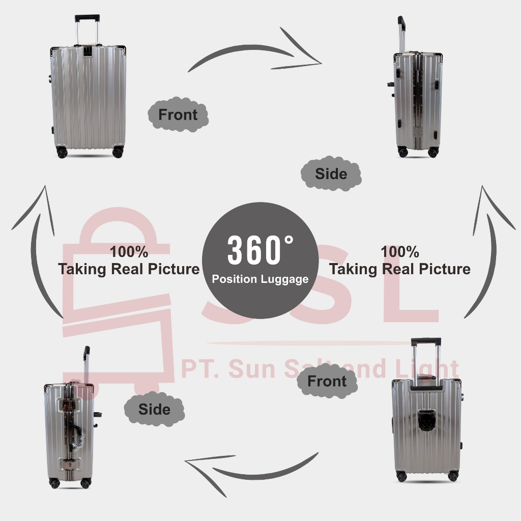 Jual Koper Premium 301 20/24 inch Full Polycarbonate TSB Lock Aluminium ...