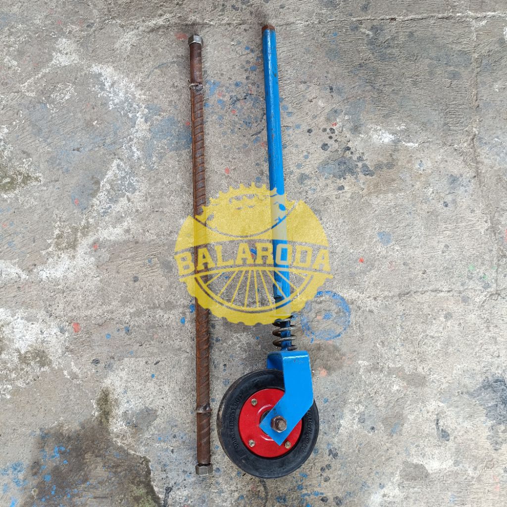Jual Roda Getrek Roda Belakang Gerobak Jualan Dorong dan As Roda ...