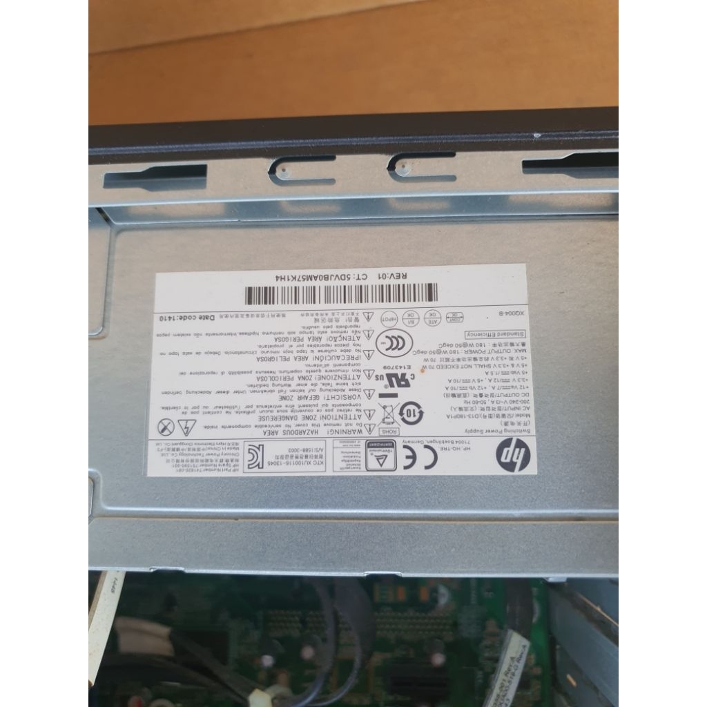 Jual pc/cpu bekas murah hp tower i5 4570 ram 8gb ssd 256gb.siap pakai ...