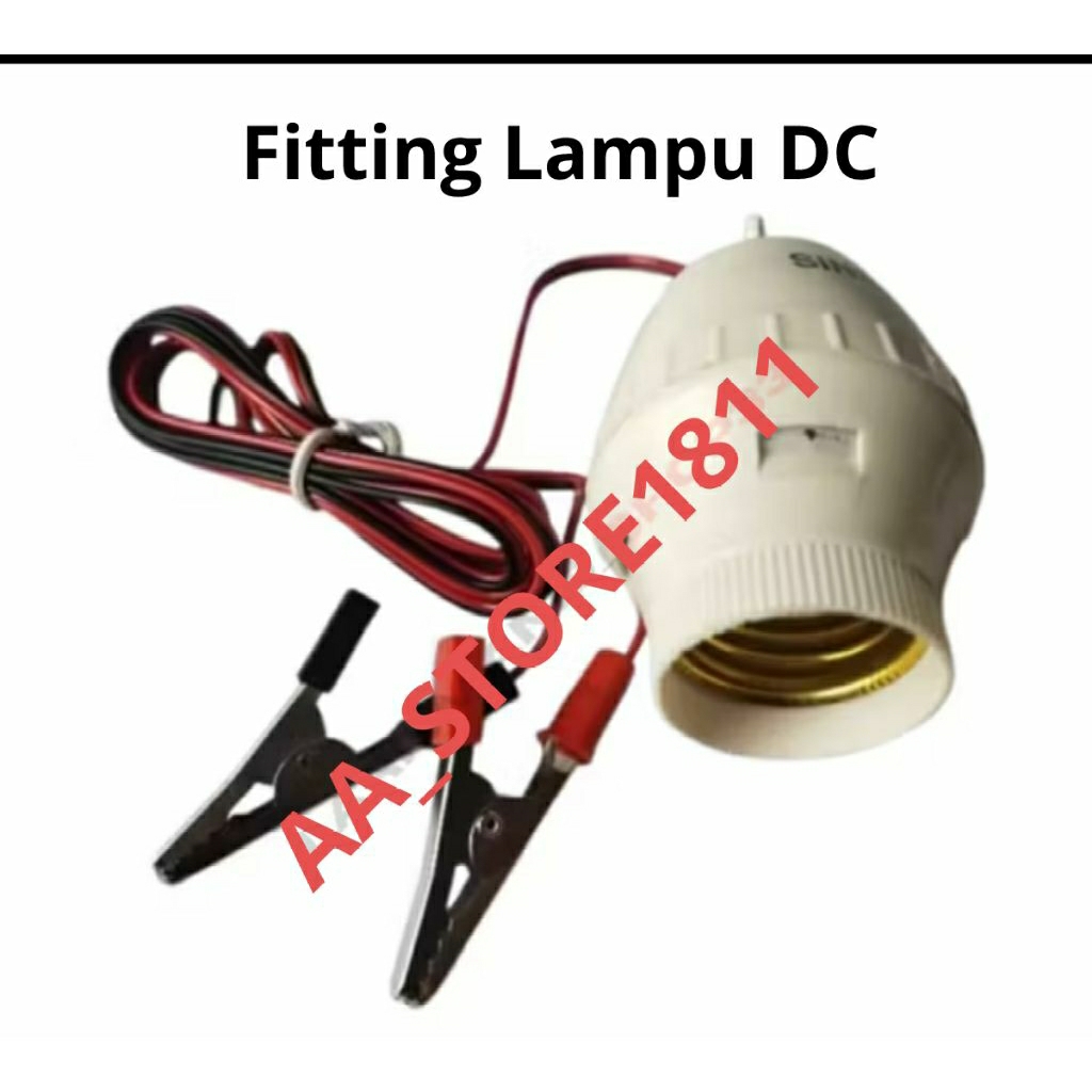 Jual Fitting Lampu DC Fitting Lampu Aki 12Volt | Shopee Indonesia