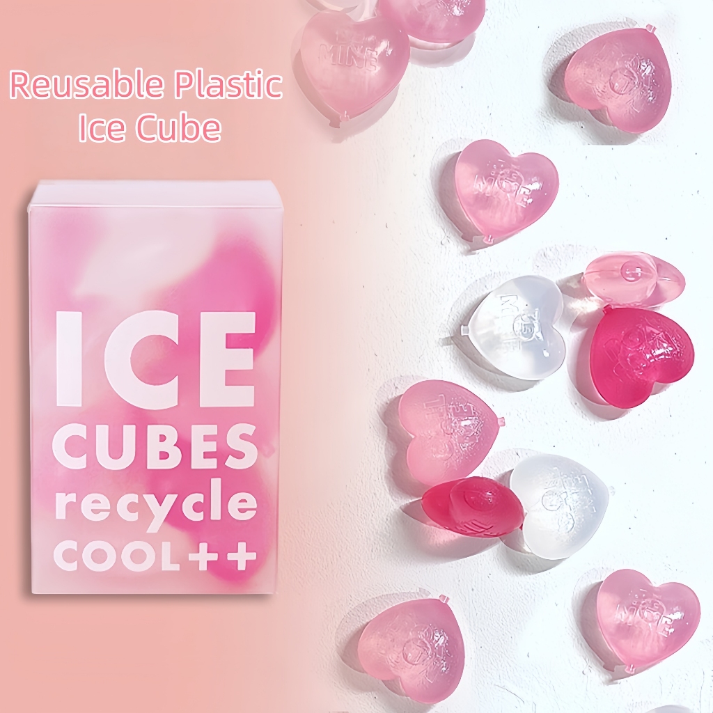 Jual [COD] Reusable Plastic Ice Cube 15 Pcs/Ice Stone Cooler Es Batu ...