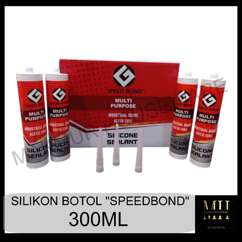 Jual SILIKON BOTOL SPEEDBOND / LEM KACA BOTOL MERK SPEEDBOND / LEM ...