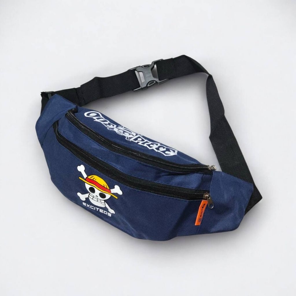 Jual Tas Selempang Pria Wanita Anime One Piece Monkey D Luffy