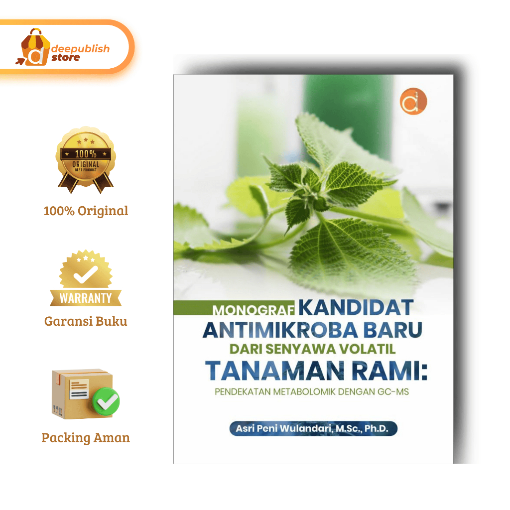 Jual Deepublish - Buku Monograf Kandidat Antimikroba Baru dari Senyawa ...