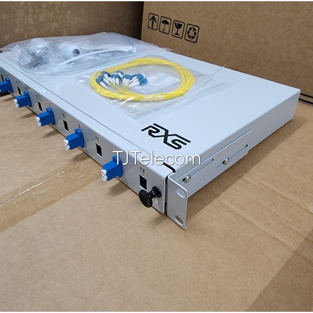 Jual otb rack 12 core LC UPC RXS / otb 12c 24c 48c LC Singlemode ...