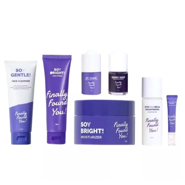 Jual FINALLY FOUND YOU! SOY GENTLE FACE CLEANSER || MOISTURIZER ...