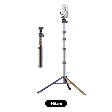 DJDPlus Tripod HP 2 1M Mini Ball Head Holder Ring Light Tripod Kamera Live Streaming Tinggi
