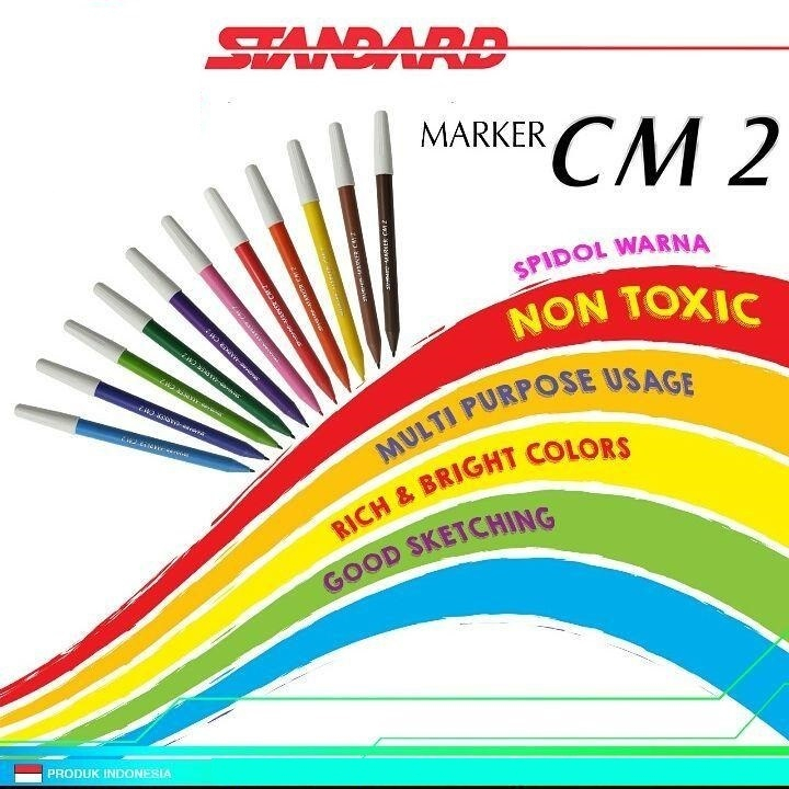 Standard - Marker CM 2 ( Spidol / Coloring ) (5)