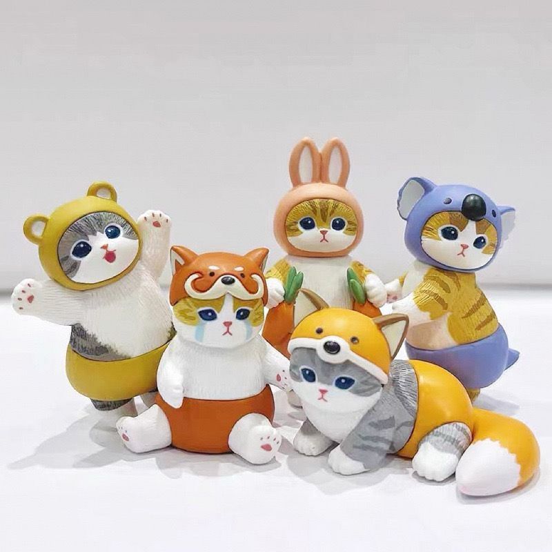 Jual KUGO Mofusand Kucing Jepang Gashapon Hadiah Miniatur Kucing Topper ...