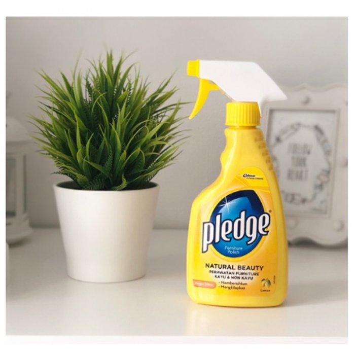 Jual PLEDGE FURNITURE POLISH LIQUID SPRAY PUMP 450 ML PERAWATAN ...