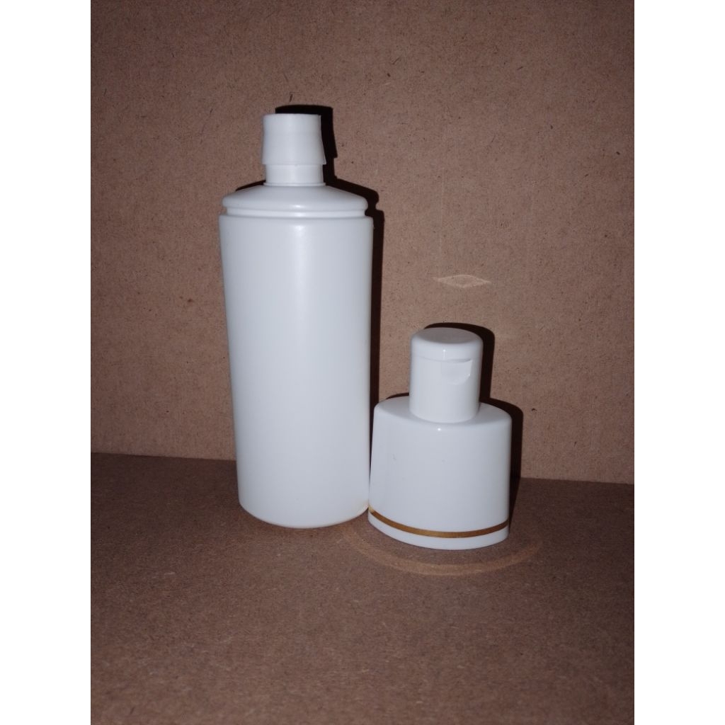 Jual Botol Putri 100ml Putih Tutup Putih List Gold | Shopee Indonesia