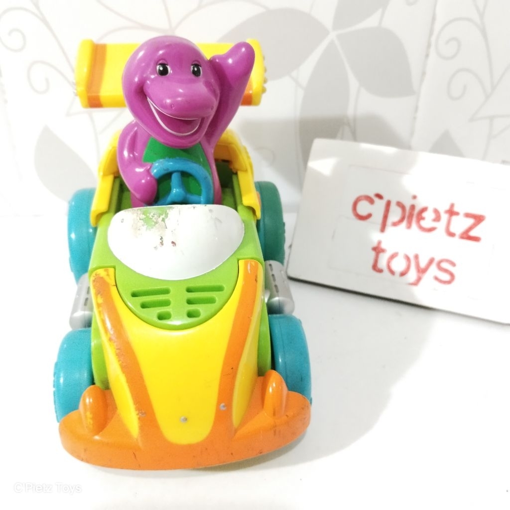 Jual Mainan Mobil - Mobilan Mattel Barney The Dinosaur Talking ...