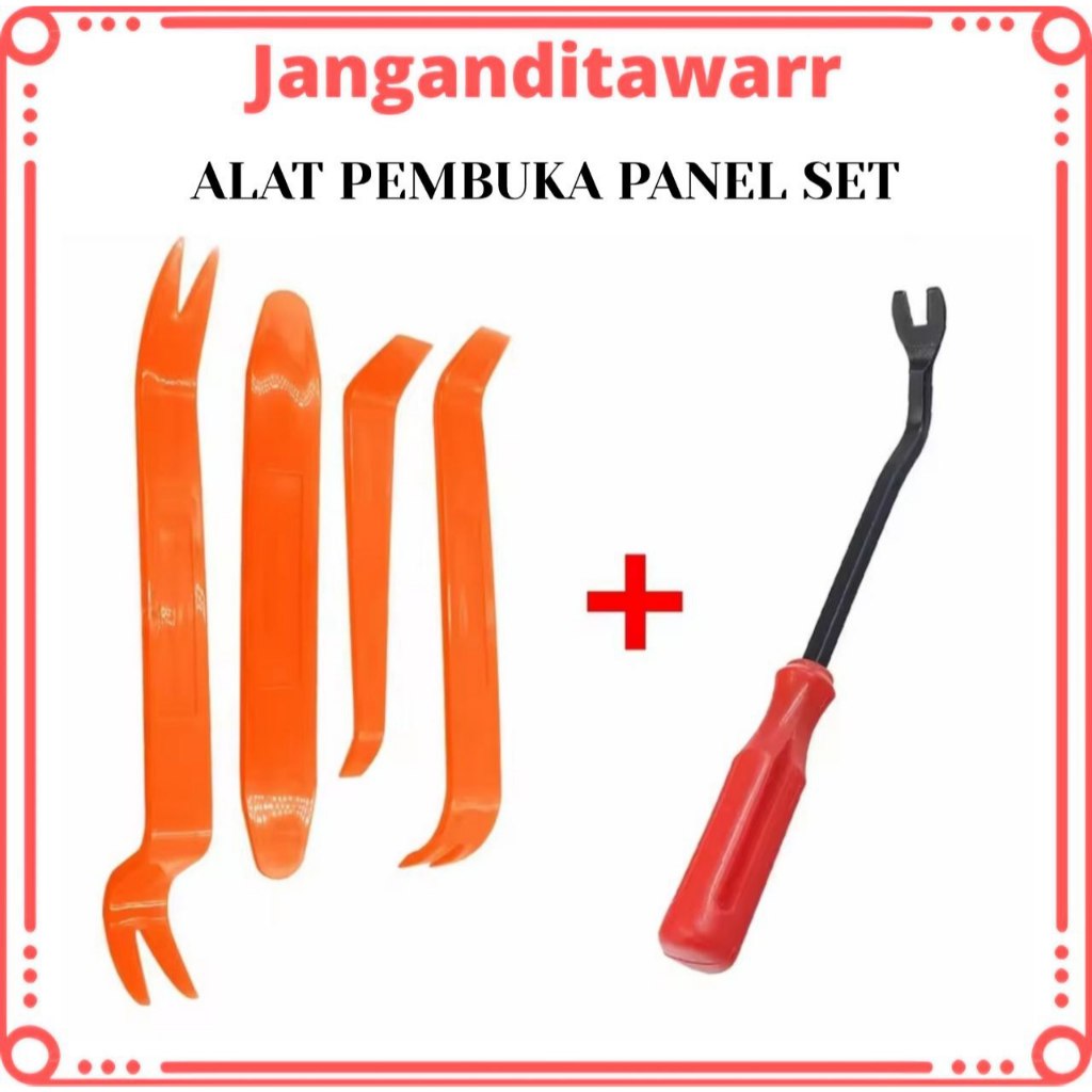 Jual Alat Set Pembuka Klip Panel Mobil Motor Alat Buka Congkel Body ...