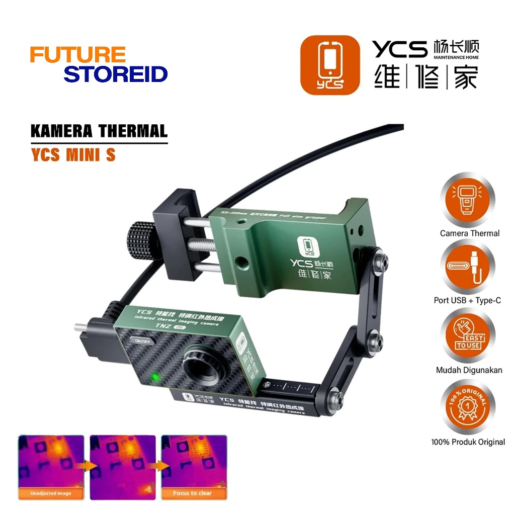 Jual YCS MINI Microscope Thermal Kamera Thermal Original - Kamera ...