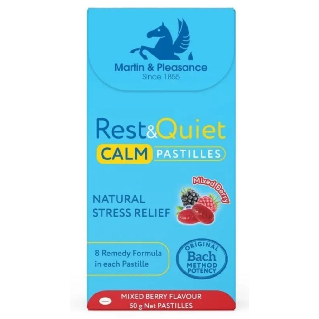 Jual Rest & Quiet Calm Pastilles Mixed Berry 50g | Shopee Indonesia