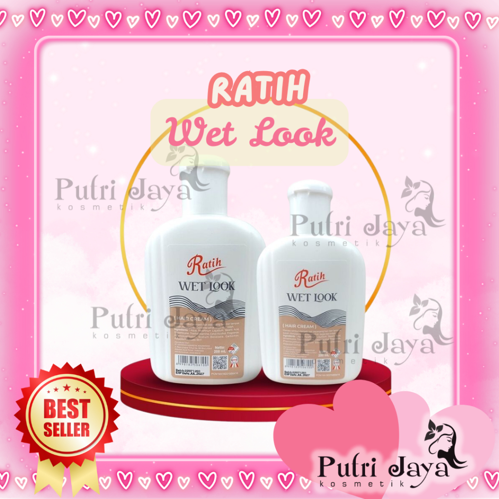 Jual RATIH WET LOOK HAIR CREAM (Pengganti HOLLY WET LOOK HAIR CREAM ...