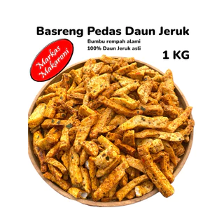 Basreng Hah pedas daun jeruk 1kg