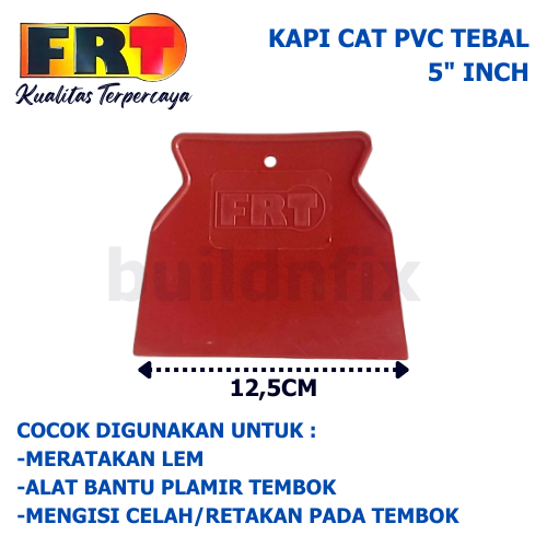 Jual FRT - KAPI PVC MERAH TEBAL PVC 5