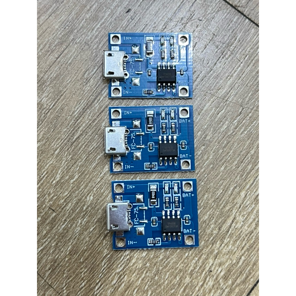 Jual Modul TP 4056 E Micro USB – 1A 5V ke 3.7V | Shopee Indonesia