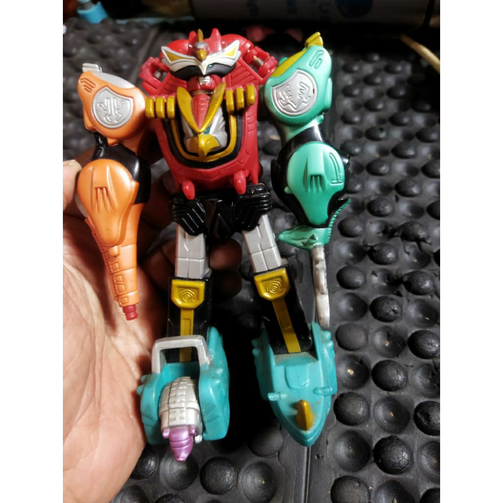 Jual mainan jadul 2001 Bandai imegazord power rangers wild force ...