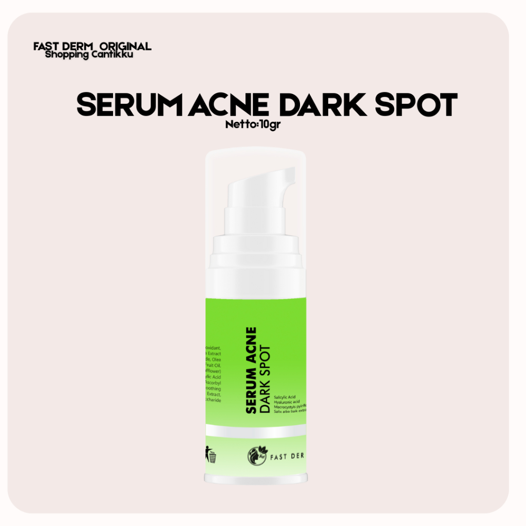 Jual Fast Derm - Serum Acne Darkspot 15ml Ampuh Memudarkan JERAWAT ...