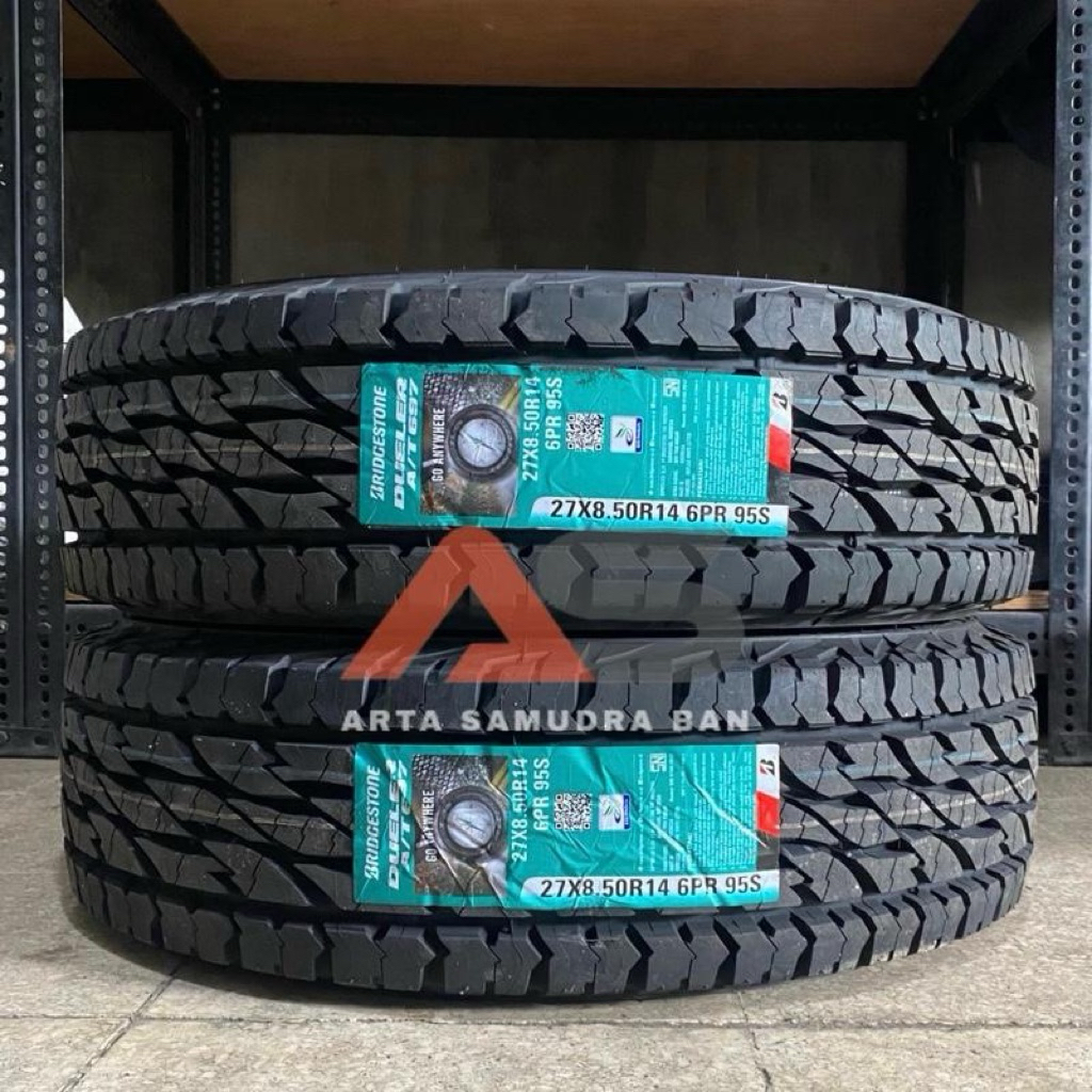 Jual Ban Bridgestone Dueler A/T AT 697 D697 27 X 8.5 27X8.5 R 14 R14 ...