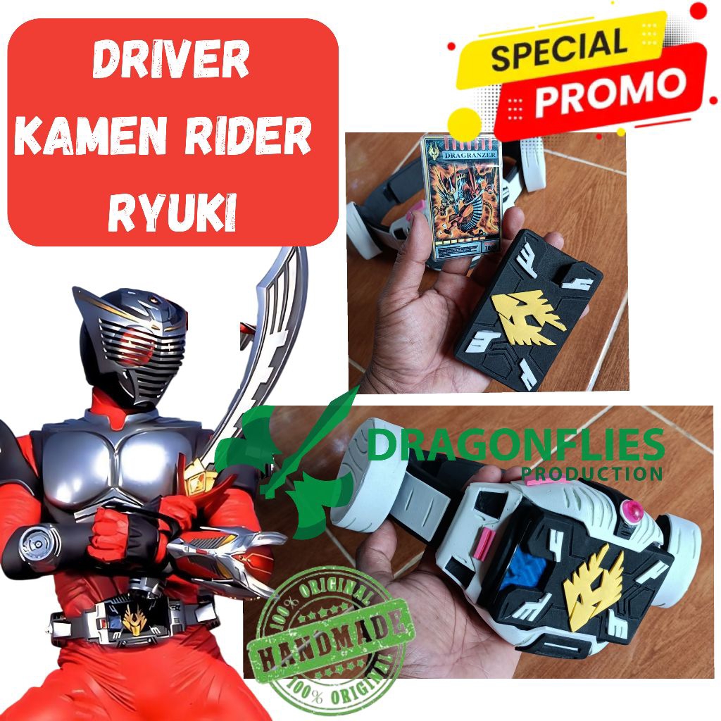 Jual Mainan Driver Kamen Rider Ryuki Handmade Cocok Untuk Kado Ulang ...