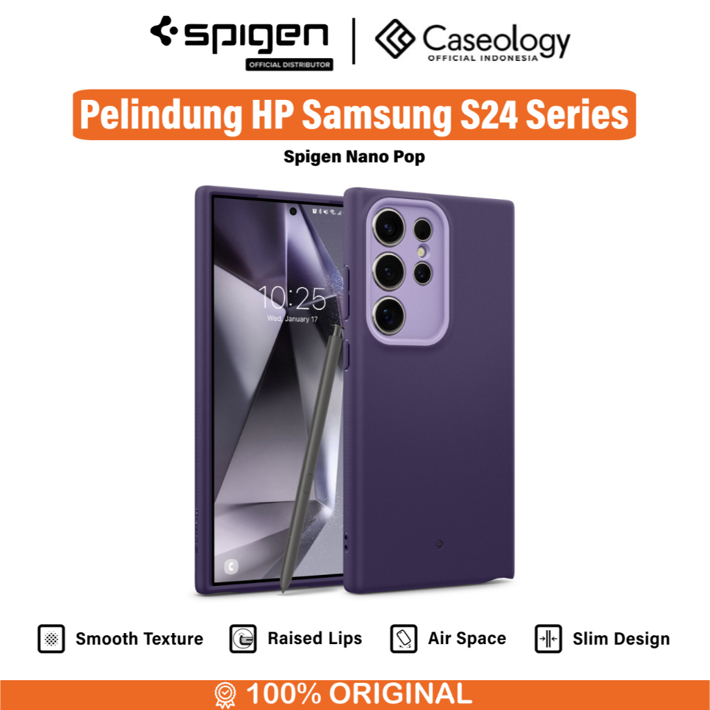 Case Samsung Galaxy S24 Ultra Plus Caseology by Spigen Nano Pop