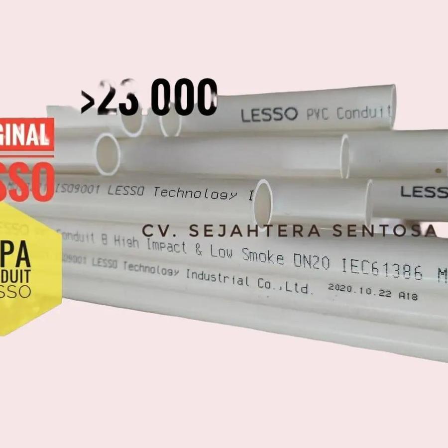 Jual Pipa PVC Conduit LESSO 32mm 2.9meter 1