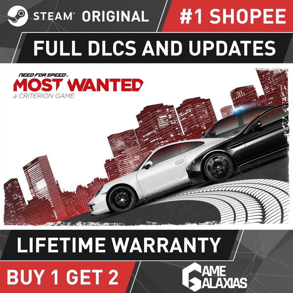 Jual NEED FOR SPEED MOST WANTED PC ORIGINAL | Shopee Indonesia