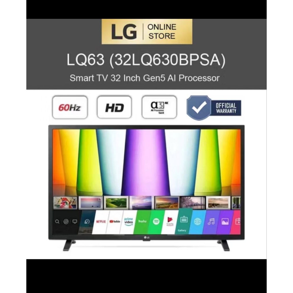 Jual TV LED LG 32LQ630BPSA Layar Hdmi | Shopee Indonesia
