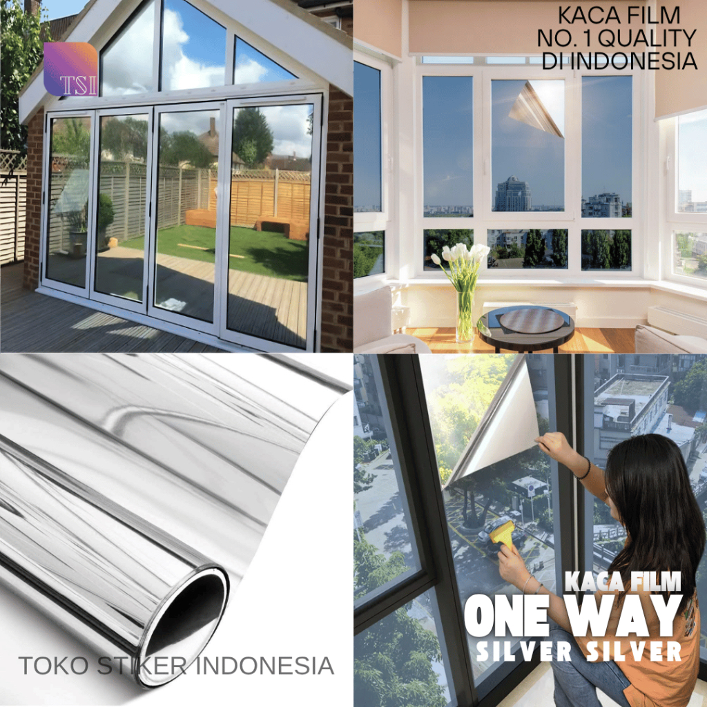Jual Sticker Kaca Jendela Cermin Stiker Kaca Film Mobil Filem One Way ...