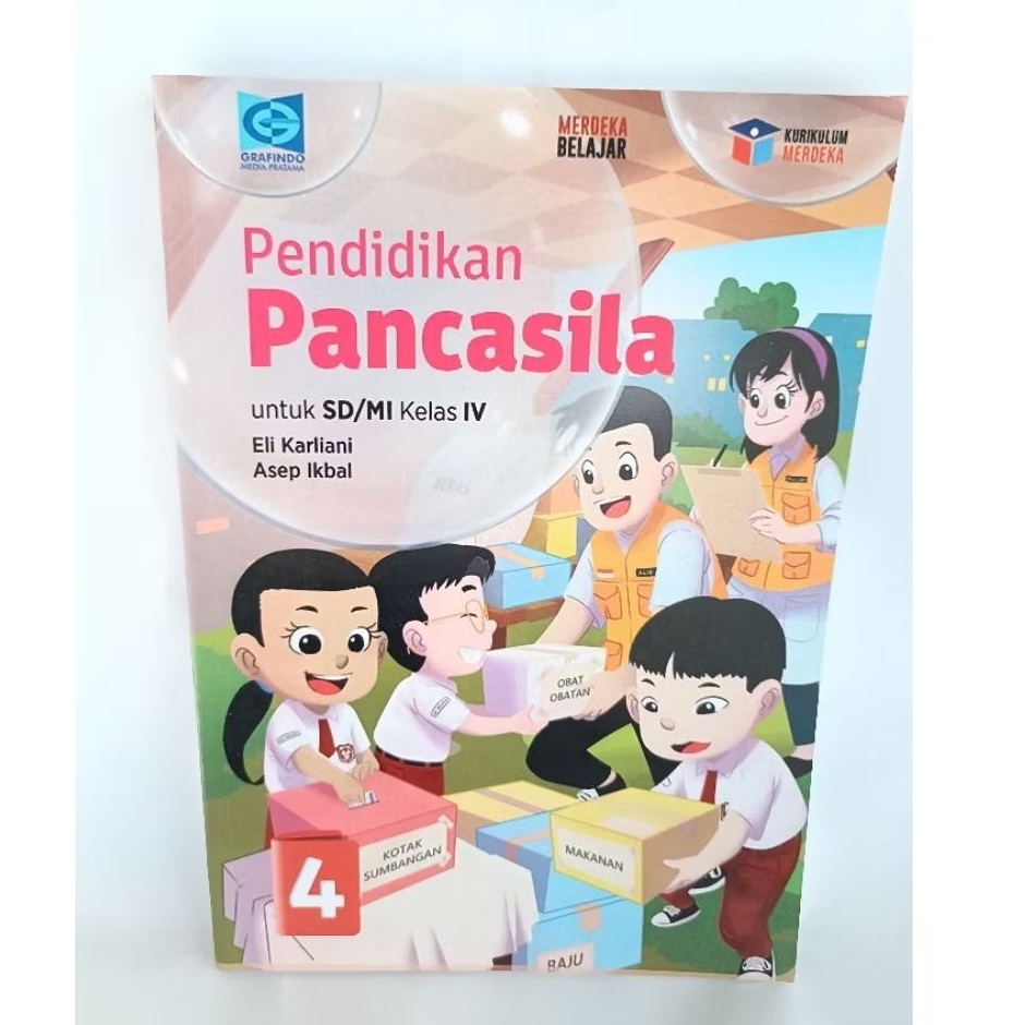 Jual original buku pendidikan Pancasila untuk SD kelas 4 kurikulum ...