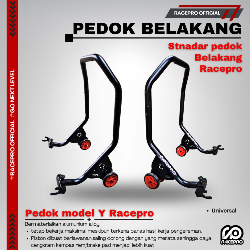 Jual PEDOK BELAKANG Y RACEPRO PADDOCK MOTOR RACING BALAP RACEPRO ...