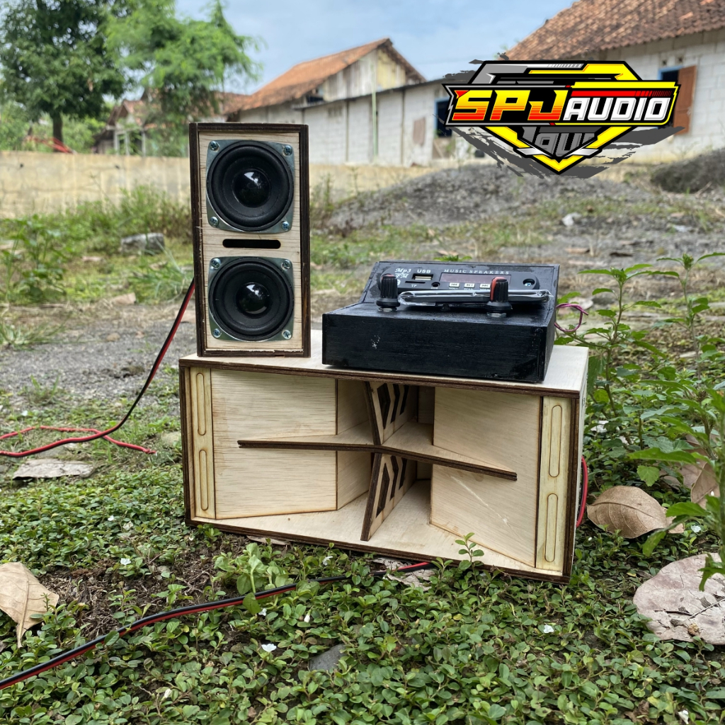 Jual Paket Sound Miniatur Fullset Box KIMOCHI Double 3 Inch dan Line ...
