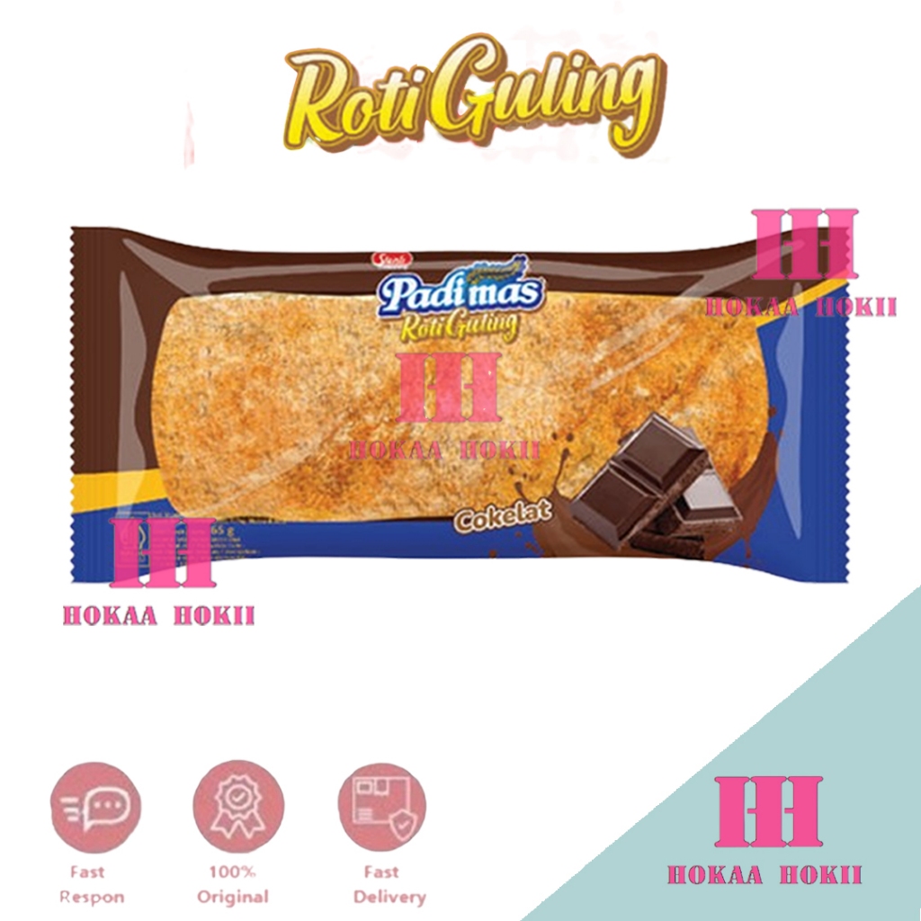 Jual Padimas Roti Guling Coklat Dan Pandan Sarikaya 65gr | Shopee Indonesia