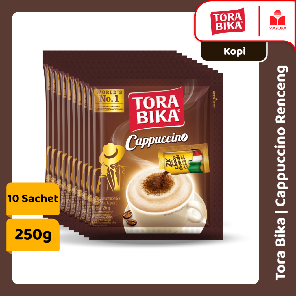 Jual Torabika Cappuccino Renceng [10 Sachet] | Shopee Indonesia