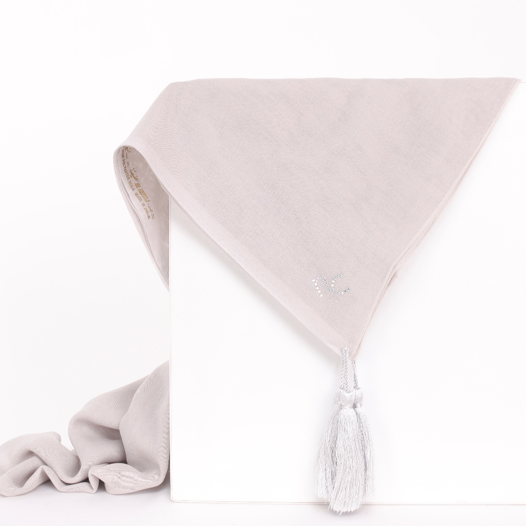 NADIYA Everyday Scarf Square Paris Japan Tassel Premium