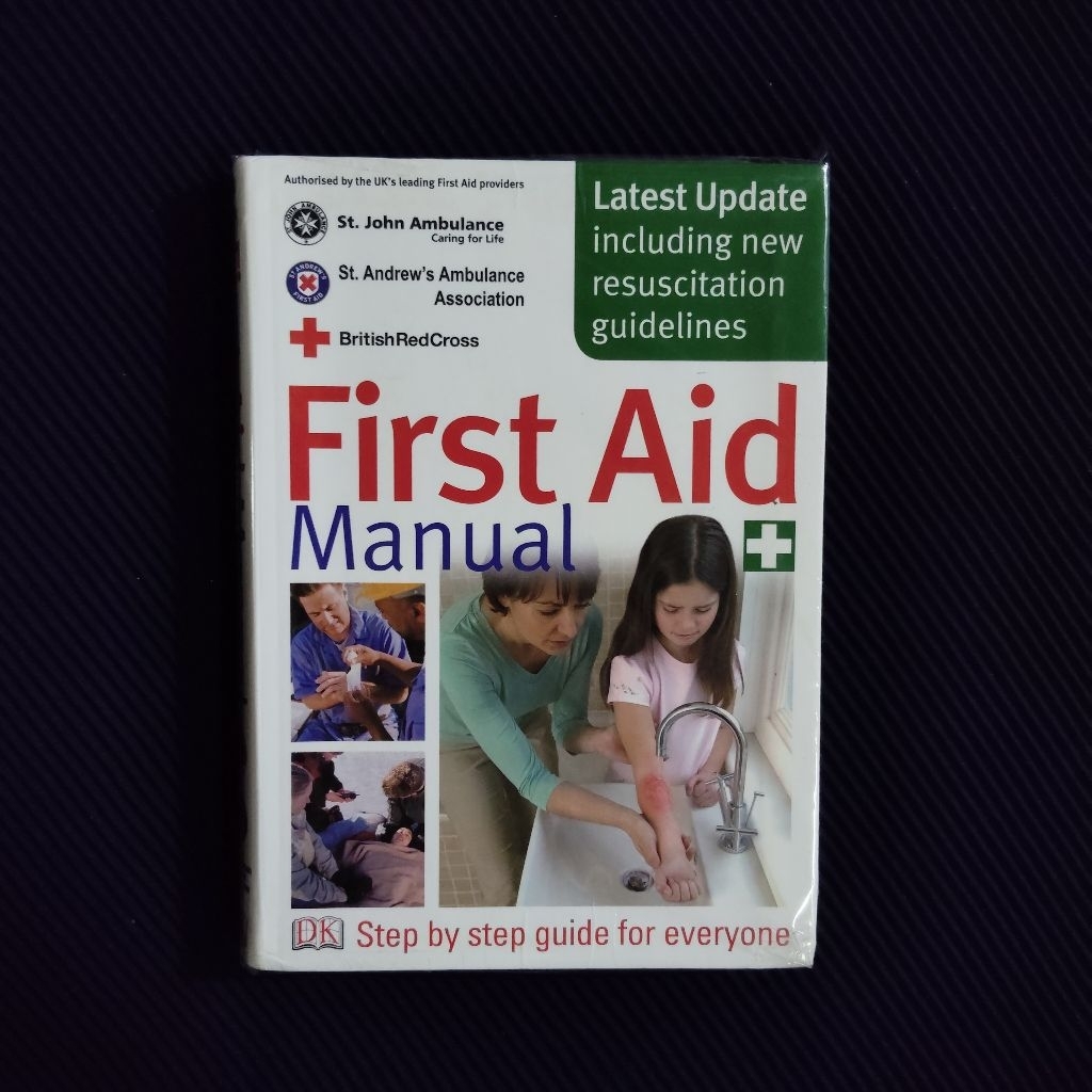 Jual Buku Original • First Aid Manual - Step By Step Guide For Everyone ...