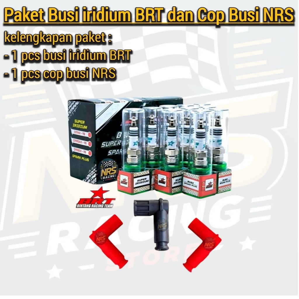Jual Paket Busi iridium BRT dan kepala busi Nrs Cop busi Nrs Semua ...