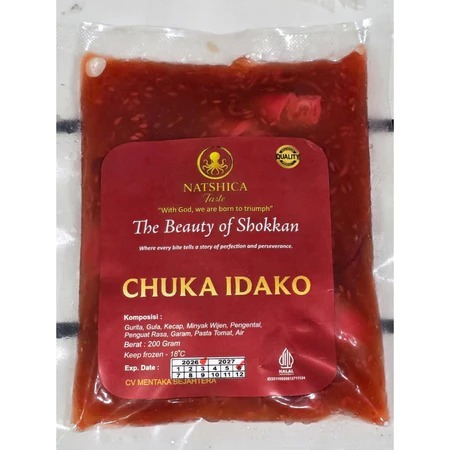 Jual NATSHICA CHUKA IDAKO / BABY OCTOPUS 200 GR / FROZEN / SUSHI IDAKO ...