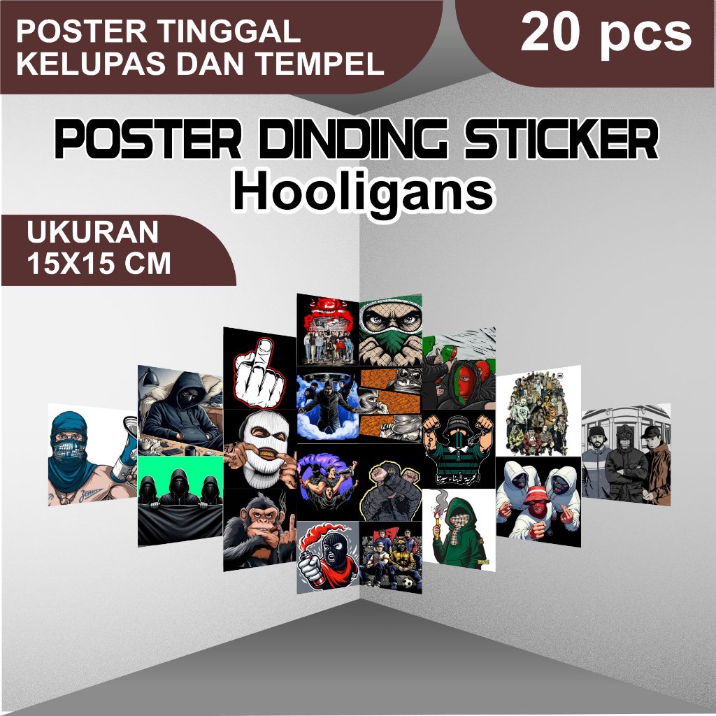 Jual Poster Dinding Sticker Hooligans 2025 - Koleksi Terbaru 2025 ...