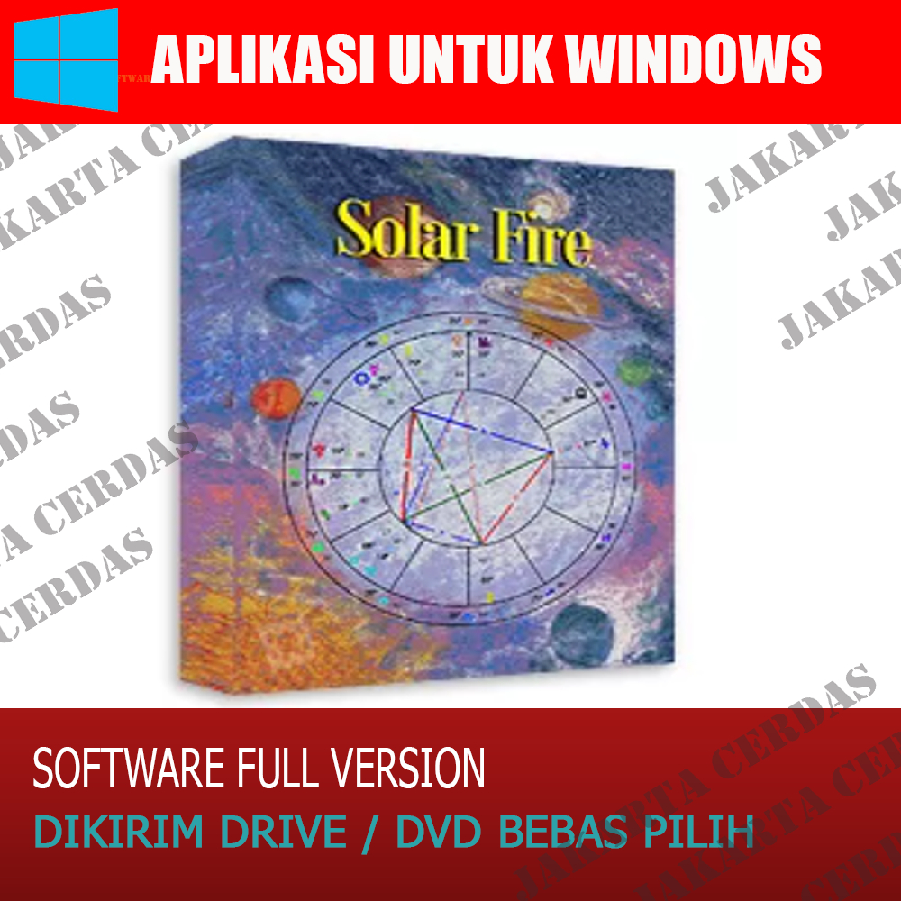 Jual Solar Fire v9 | Software Astrologi & Perhitungan Astronomi ...