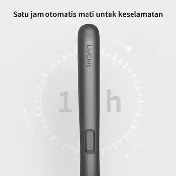 LIVCHIC LS303 Catokan Rambut Tourmaline Keramik 2 IN 1 Pelurus Dan Curly Hair Straightener