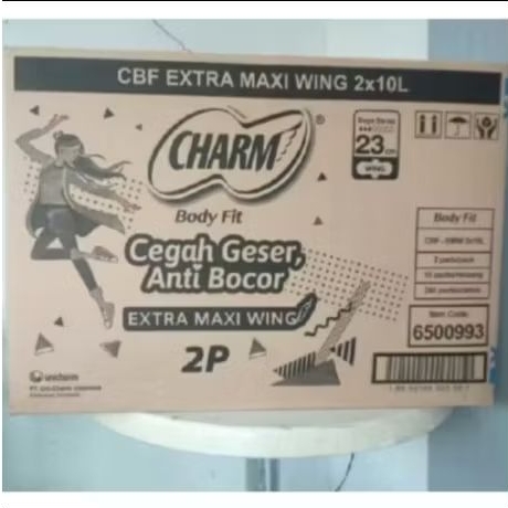 Jual Charm Extra Maxi Wing 2 Pad Renceng 1 Dus isi 24 Renceng (1 Dus ...