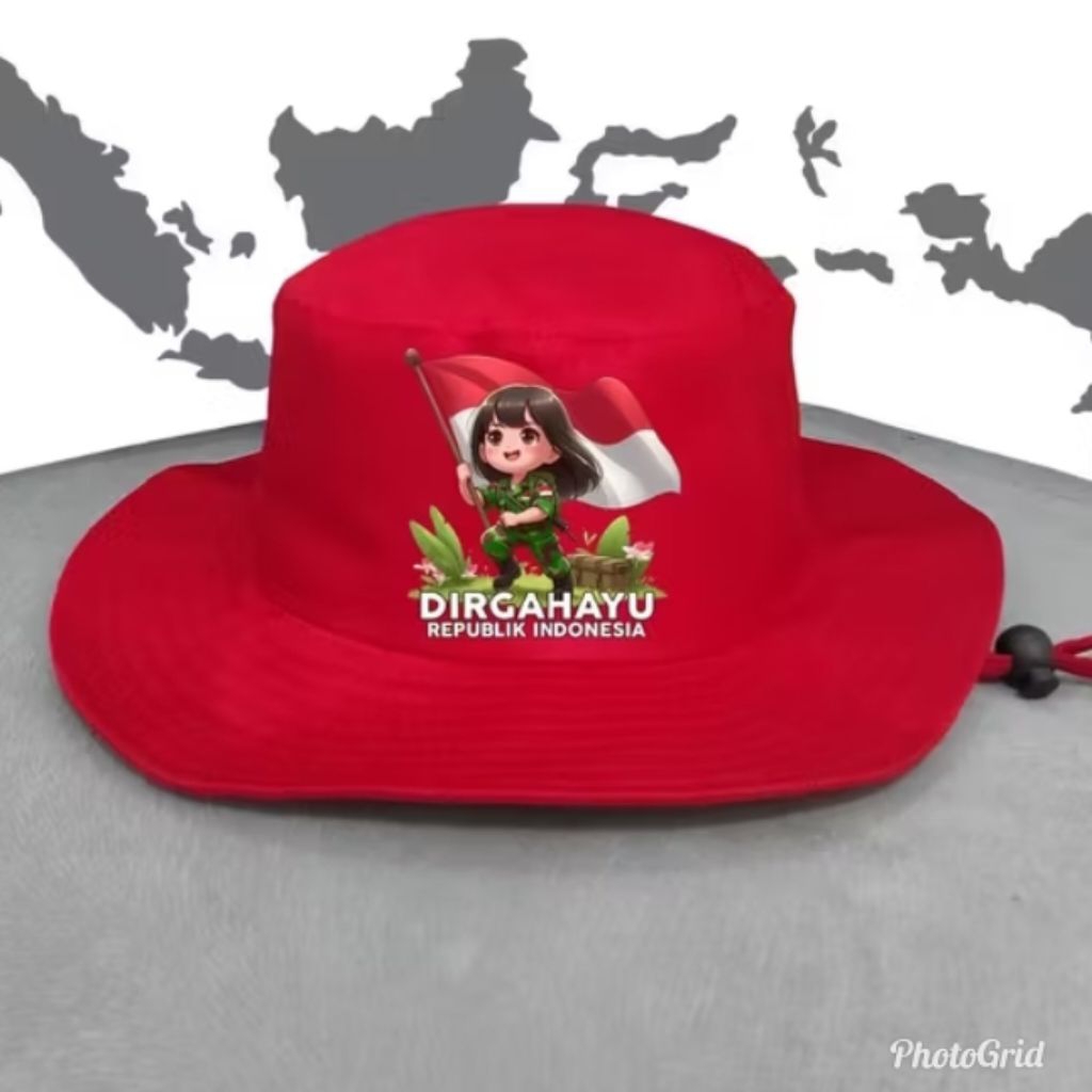 Jual TOPI RIMBA DEWASA TEMA KEMERDEKAAN RI TOPI RIMBA DEWASA DIRGAHAYU ...