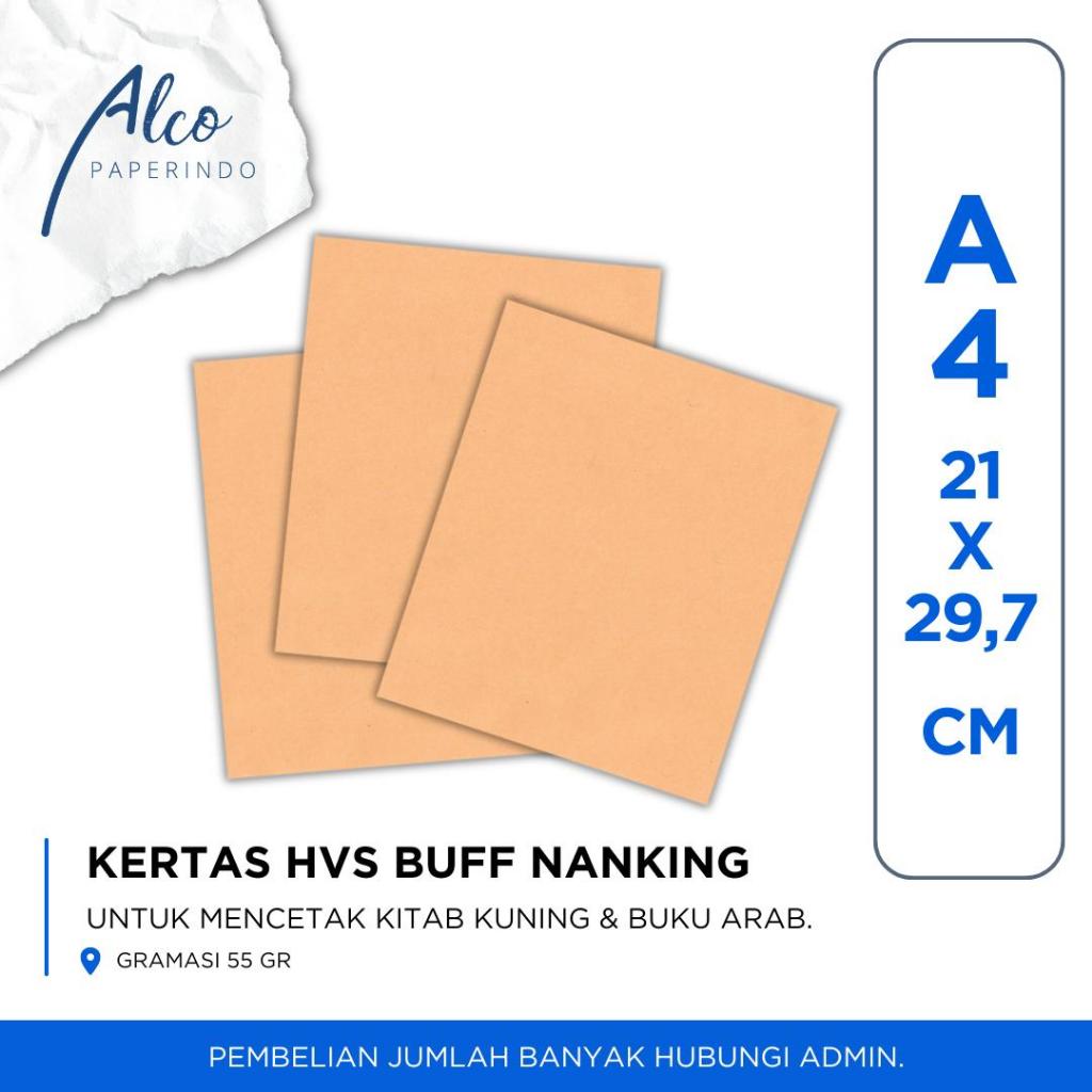 Jual HVS Nanking Kertas Kuning A4 (21x29,7) 500 lembar | Shopee Indonesia